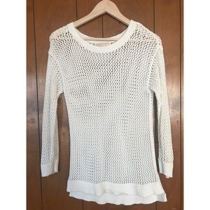 Michael Kors Crochet Sweater